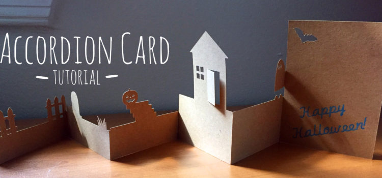 Happy Halloween: Accordion Card Tutorial